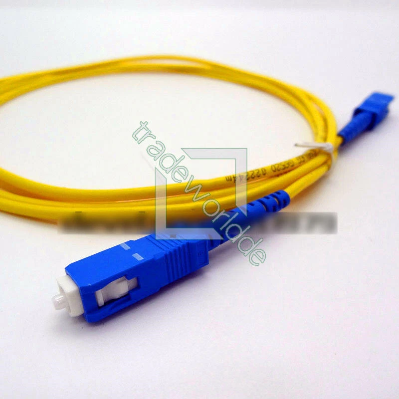 1PC LC-SC Singlex 9/125 SingleMode SM Fiber Optic Cable Patch Cord Jumper New - Bild 1 von 1