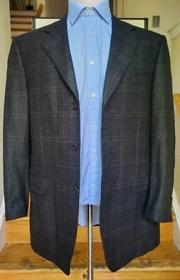 Canali 100% Wool Sports Coat Sz EU52L, US42. Made In Italy.  - Image 1 of 4