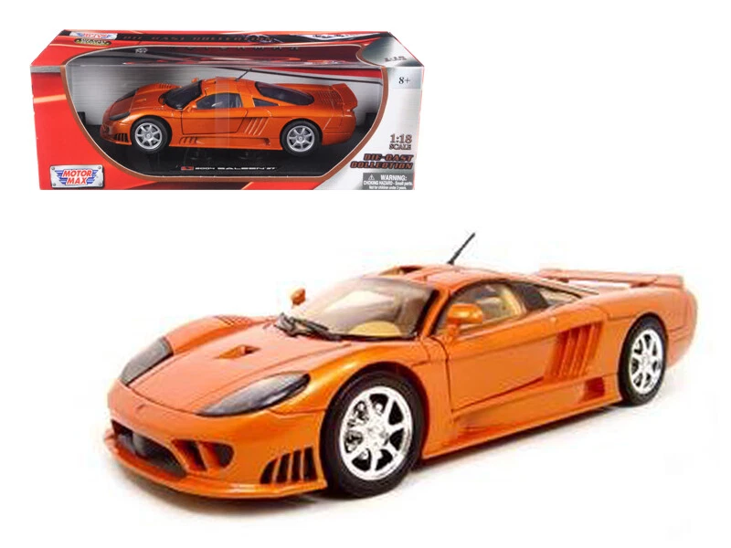 Saleen S7 Copper 1/18 Diecast Model Car by Motormax CARZ - Image 1 of 1
