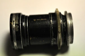 Rietzschel Telinear No.0 lens with Leica screw mount adapter. - Picture 1 of 9