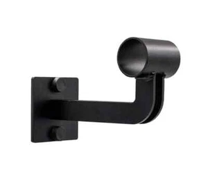 VITA Barre GEO Wall Mount Ballet Barre Brackets (Set of 4) - Black Powder Coated - Imagen 1 de 2