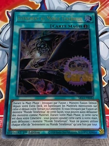 Carte Yu Gi Oh AVENEMENT AU MONDE TENEBREUX SR13-FR042 - Picture 1 of 1