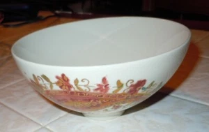 Lenox Burnished Amber Nut Snack Treat Bowl Paisley/Gold - Picture 1 of 6