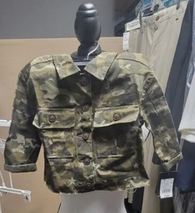 Art Class Boys Camo Jacket Size 2T. Unlined, Long Sleeve Button Closure. - Picture 1 of 5