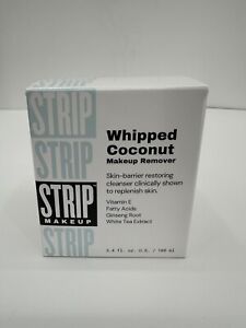 Strip Whipped Coconut Makeup Remover 3.4 fl oz / 100 ml NIB. Free shipping.