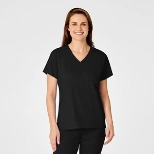 Nuevo top WonderWink PRO cuello en V 6319 - Imagen 1 de 22