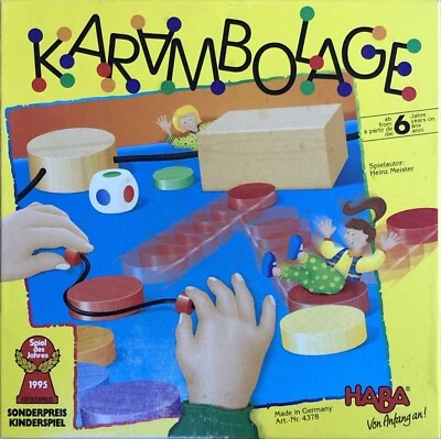HABA Karambolage Spiel des Jahres 1995 Geschicklichkeitsspiel 2 - 4 Spieler ab 6 - Bild 1 von 2