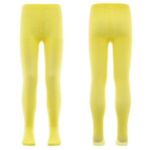 Kids Girls Stretch Dance Leggings Dance Training Footed Tight Athletic Stocking - Picture 1 of 197