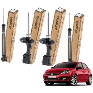 Kit 4 ammortizzatori Fiat Bravo 2 II 198 DAL 2007 MONROE RoadMatic Ant Post - Foto 1 di 8