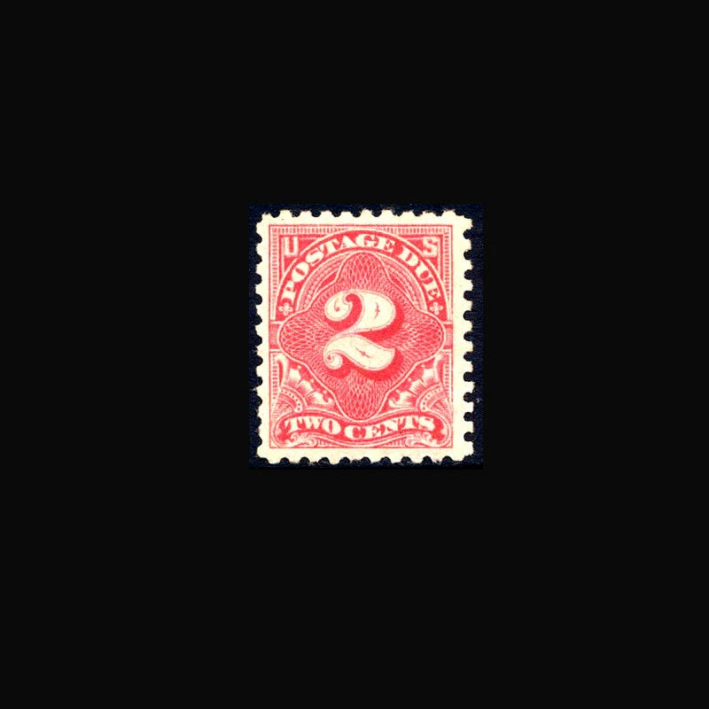 USA Postage Due Stamp- Mint OG&H, VF/XF S#J60  Very lightly hinged, large margin - Image 1 of 1