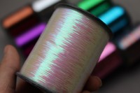 4m Mylar Holographic Tinsel Flat Braid Fly Tying Chenille Crystal Flash Line