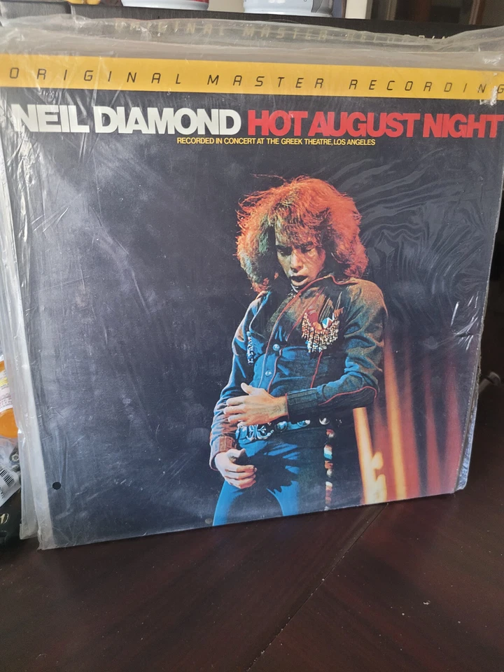 Neil Diamond - Hot August Night 2LP ~ 1980 MFSL2-024 Original Master Recording - Image 1 of 1