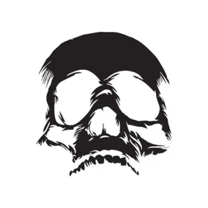 Calcomanía de vinilo Dead Skull - varios colores y tamaños - ebn1106 - Imagen 1 de 20