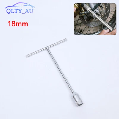 1Pc 18mm Metric T Handle Driver Deep Drawn Hex Socket Wrench For Car Motorcycle - Image 1 of 4