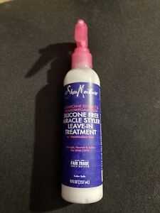 Shea Moisture Silicone Free Miracle Styler Leave - in -Treatment 8 oz