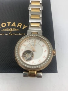 Rotary Swiss Made Ladies Watch Mechanical Automatic Boxed And Guarantee - Picture 1 of 16