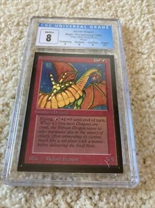Magic The Gathering SHIVAN DRAGON Edición de Coleccionista Intl ICE CGC 8.0 Grado - Imagen 1 de 2