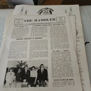 7 Ausgaben Rambler Schulzeitung St Joseph's High School Dover Ohio - OH - Bild 1 von 1