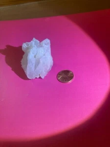 63g Natural Raw White Clear Quartz Crystal Cluster and bonus always added - Picture 1 of 3