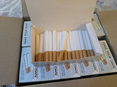 Rizla King Size Cigarettes 1000 (948) Make Your Own.  Plus Machine & Metal Tin - Image 1 of 4