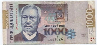 Haiti Billet 1000 Gourdes 2009, P-278d aVF WE COMBINE SHIPPING - Photo 1/2