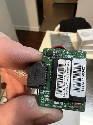 Supermicro 16GB SSD-DM016-SMCMVN1 6Gb/s SATA DOM Internal SSD Solid State Drive - Image 1 of 4