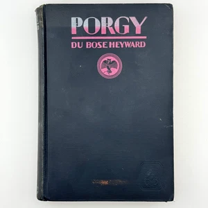 Porgy By Du Bose Heyward ~ 1925 ~ Hardcover Antique Vintage - Picture 1 of 11