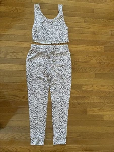 Women's Colsie Brown Animal Print Pajama Set Sz. M - Picture 1 of 2