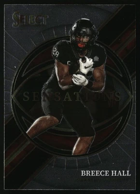 2022 Panini Select Breece Hall Sensations #SEBH - Image 1 of 2