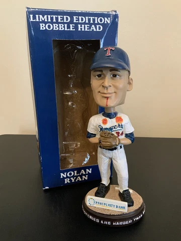 2007 MiLB Round Rock Express Nolan Ryan Bloody Lip Bobblehead! Cover