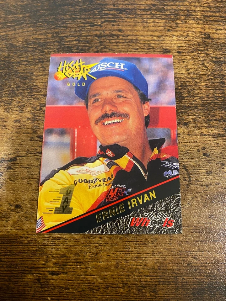 1994 Wheels High Gear GOLD DAY 1 #128 Ernie Irvan- - Image 1 of 1