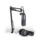 Audio Technica At2020usb+Pk Streaming/Podcasting Vocal Microphone Pack
