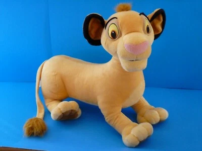 Disney The Lion King Large Simba Plush Stuffed Animal by Hasbro, 2002 - Image 1 of 4