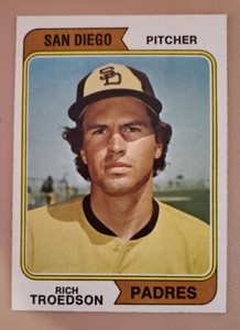 1974 Topps - San Diego #77 Rich Troedson (RC)