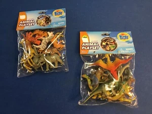 Toy wild animals: available in wild animals or dinosaurs 12 pcs, You choose! - Picture 1 of 9