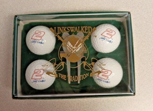 Linkswalker Rusty Wallace Golf Ball (set of 4) and Marker Made In USA - Picture 1 of 13