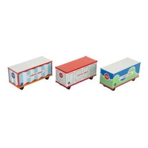 Micro-Trains N 98302273 Strates Shows Carnival 20' Containers Freight Car Load - Picture 1 of 1