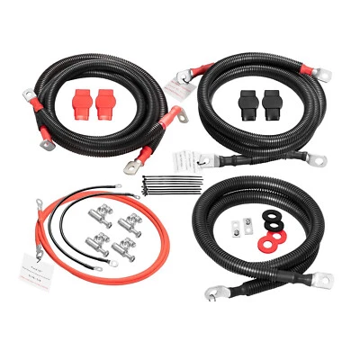 Juego de cables de batería 2298-90 para Ford Superduty F250/F350/Excursion 1999-2003 7,3 L Foto 1 de 4