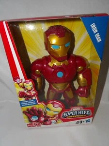 Iron Man Marvel Super Hero Adventures Mega Mighties 10 Inch Figure - Picture 1 of 6