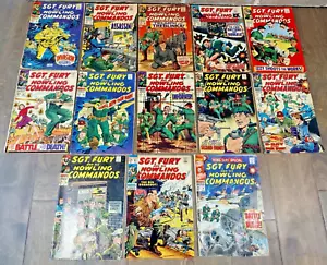 SGT. Fury and His Howling Commandos Comics 1968 Complete #50-61 Plus Special - Picture 1 of 15