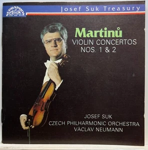 Bohuslav Martinů : Violin Concertos Nos. 1 & 2 (CD 1989 Supraphon) *Rare* *Good* - Picture 1 of 2
