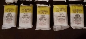 JR WATKINS Face & Body Bar Aloe & Green Tea (SET OF 5) Travel Size Soap 1.25 oz - Picture 1 of 4