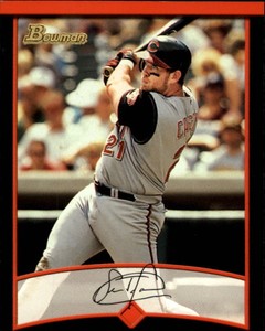 2001 Bowman Baseball Card #62 Sean Casey