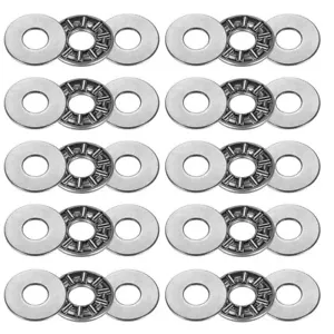 10 PIEZAS AXK0821 Rodamiento de agujas de empuje con dos arandelas 8 mm x 21 mm x 2 mm~ - Imagen 1 de 10