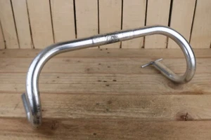 ITM Mod. Mondial 39cm Alloy Drop Handlebars 25.4mm Vintage Retro Steel Road Bike - Picture 1 of 8