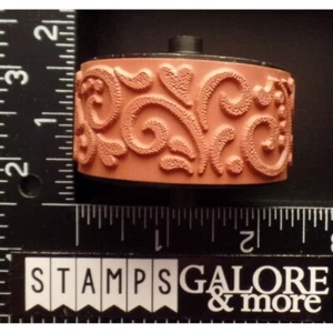 Stampin' Up! Rund Rad Stempel Regular LOVE SWIRLS HEARTS #C2C - Bild 1 von 2