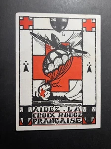 1948 France French Red Cross Postcard Cover Dinard to Aidez - Picture 1 of 2