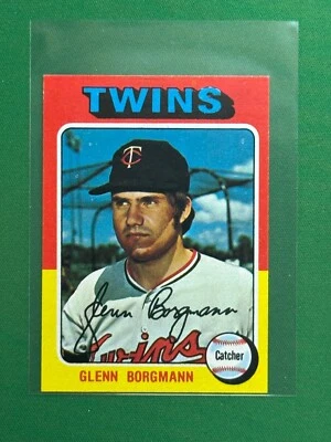 1975 Topps Mini Baseball #127 Glenn Borgmann - Image 1 of 2
