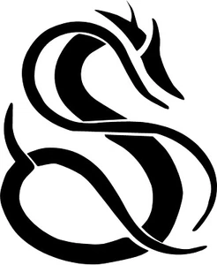 TRIBAL Snake Flames Decal Sticker Car Truck Window Laptop wall Tatoo Decals - Picture 1 of 1