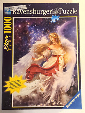 Ravensburger 1000 Pc puzzle Color Star Line Glow in Dark Angel Rare Unopened